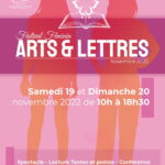 Festival féminin Arts et Lettres - Périgny - novembre 2022